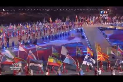 Image exclusive de la cl�ture des J.O De Londres� - photo 3