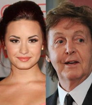 Demi Lovato a rencontr Paul McCartney
