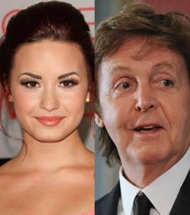 Demi Lovato a rencontr� Paul McCartney
