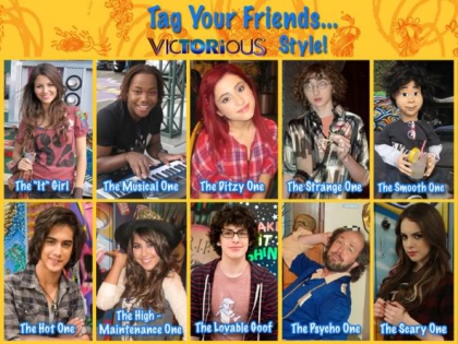 les personnage de vicTORIous