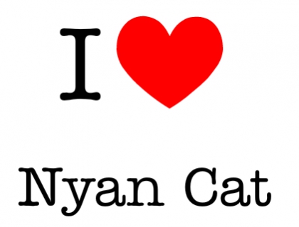 I LOVE NYAN - CAT - photo 3