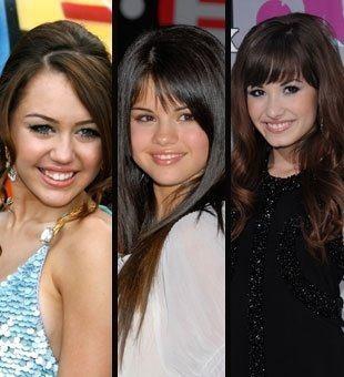 ES-que vous connaisait miley cyrus selena gomez demi lovato - photo 2