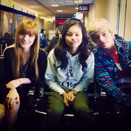 Bella ,Zendaya et Ross Lynch