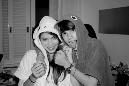 Moi et Luiza+nous tous