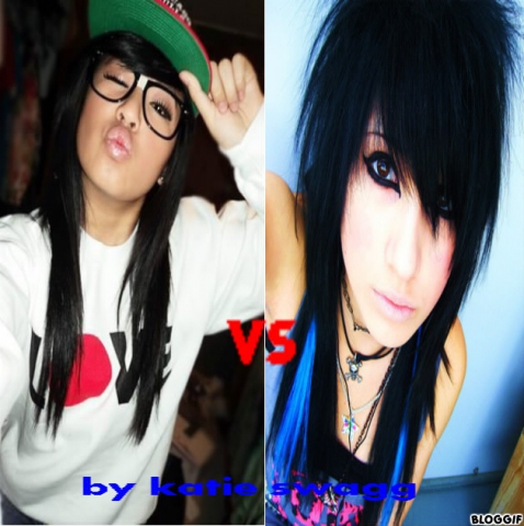swagg girl councour entre swagg et emo