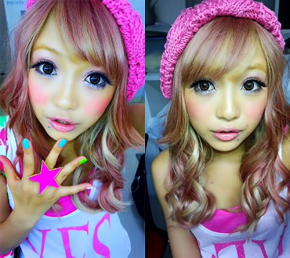 Un maquillage assortit!