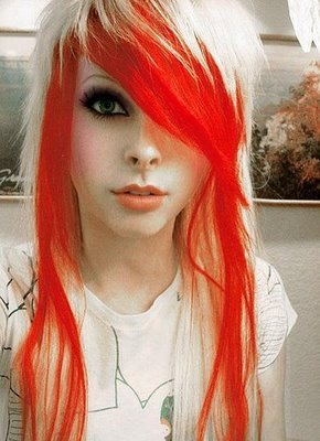 Σ₥Ѻ ɠΪЯĿ け∂ϊ尺 ฿Ł๑и[̲̅D̲̅] - emo girl hair blond .