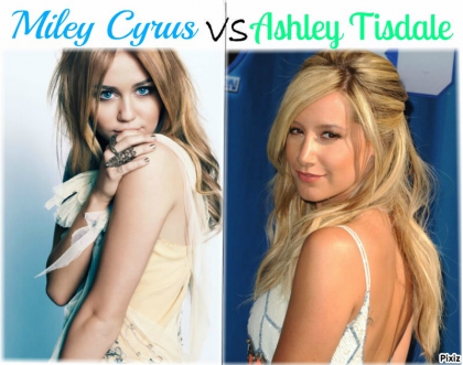 Miley Cyrus VS Ashley Tisdale