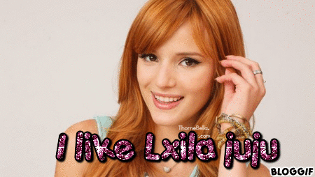 Concours de Leila juju: l'image de Bella Thorne