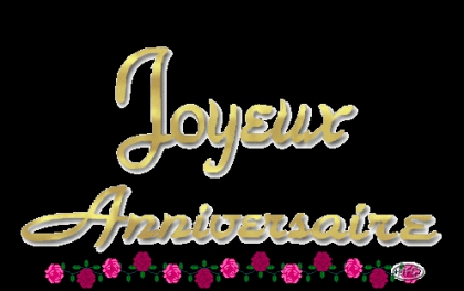 mon anniversaire 