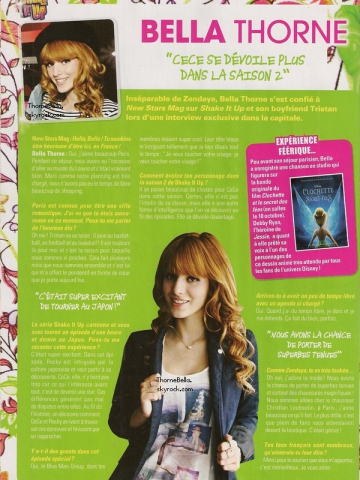 new star mag disney (chez ton marchand de journaux environ 4.50eur)