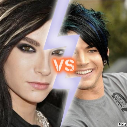Bill Kaulitz Vs Adam Lambert