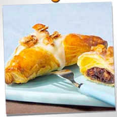 Croissant four�� au chocolat