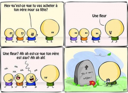 la vie est injute par fois met un pouce vert si t'es d'accort