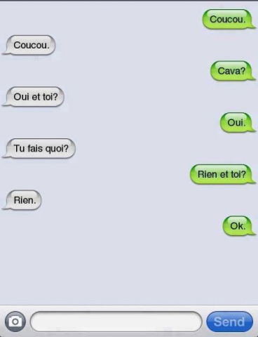 conversation de malade