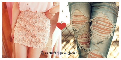Jean ou jupe ?