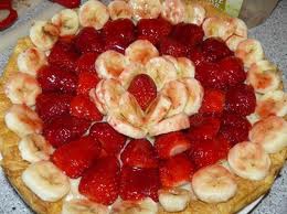 Miam une tarte aux bananes et aux fraises!! - photo 3