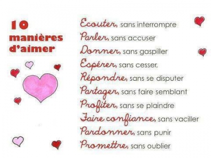 Les dix manires d'aimer?