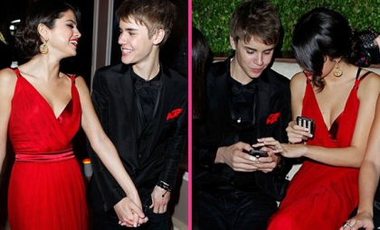                                    Selena et Justin