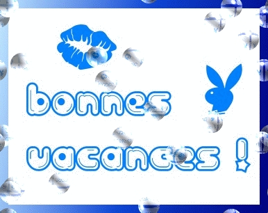 bonnes vacances 