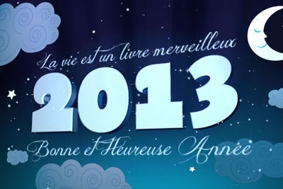 bonne annee 2013