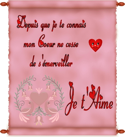 Tous �a a toi nois je t'aime beaucoup !!!
