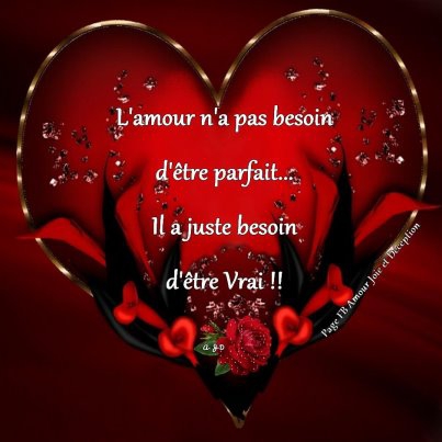 Amour,bonheur et tristesse.