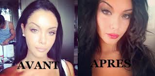 Regarder nabilla maquiller et pas maquiller 