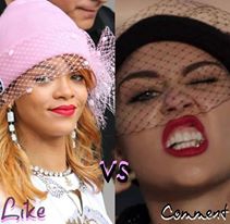 Miley Vs Rihanna