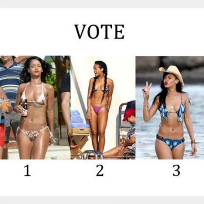 Rihanna en bikini
