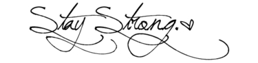 ☮ Stay Strong ☮