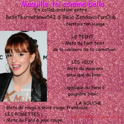 Bella maquillage