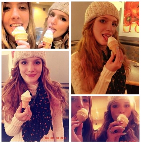 bella thorne adore la glace - photo 2