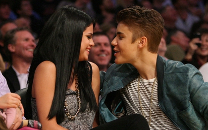 Selena Gomez et Justin Bieber 