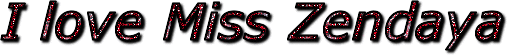  Miss Zendaya