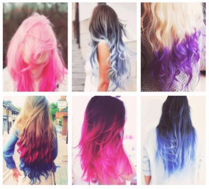 6 ombr�s hair