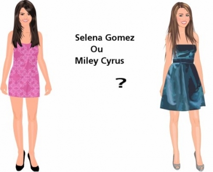miley cirus ou s�l�na gomez?