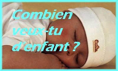 combien veut tu d enfant