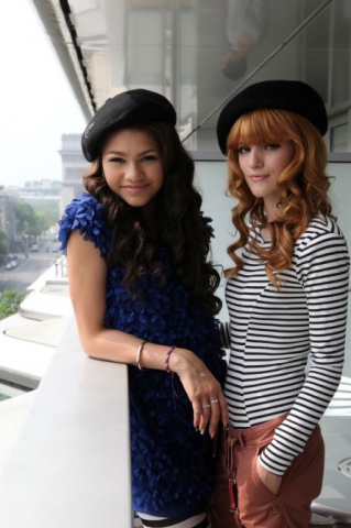 bella et zendaya a paris