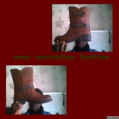 mes   nouvelle  bottines   swagg  les meme  que  cece 