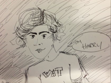 Zayn Malik Son desin d'harry sur twitter