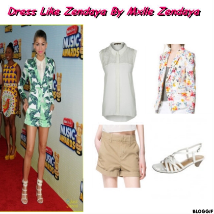 Dress Like et Make up de Zendaya aux DMA