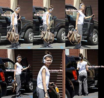 Zendaya Le 3 mai allant en rptitions!