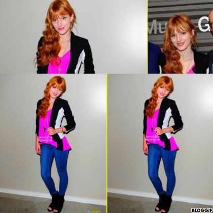 25 mars 2013:bella a signer un contrat chez Hollywood Record - photo 2