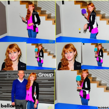 25 mars 2013:bella a signer un contrat chez Hollywood Record - photo 3