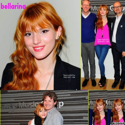 25 mars 2013:bella a signer un contrat chez Hollywood Record