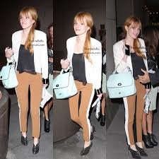 2 avril 2013:Bella et Olivia quittant les studios de MTV de Times Square � New York. - photo 2