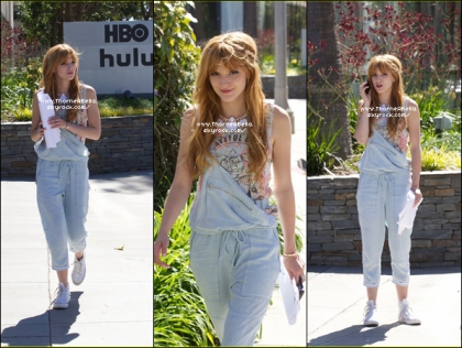 10 Avril 2013 : Bella Thorne a une Runion au HBO  Santa Monica.