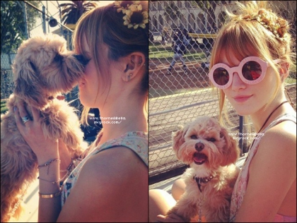 16 avril 2013: Bella au match de baseball de Tristan - photo 3