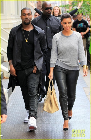 kim and kany west